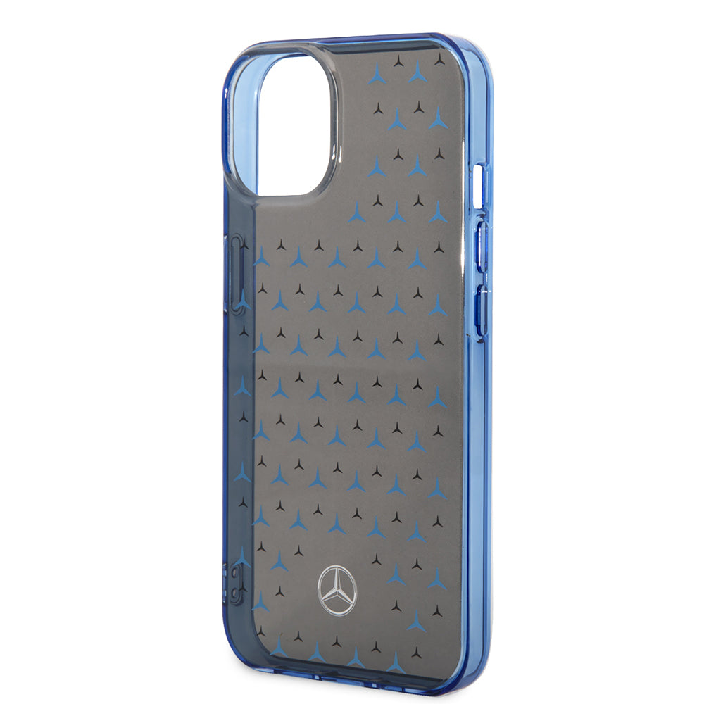 Mercedes Benz iPhone 14 Çift Katmanlı Yıldız Desenli Dizayn Telefon Kılıfı Mercedes Benz iPhone 14 Çift Katmanlı Yıldız Desenli Dizayn Telefon Kılıfı